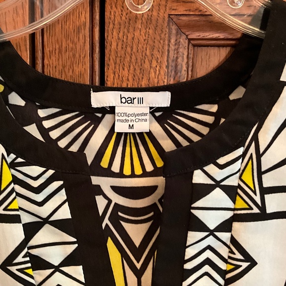 Bar III Printed Pattern Dress - Picture 5 of 5